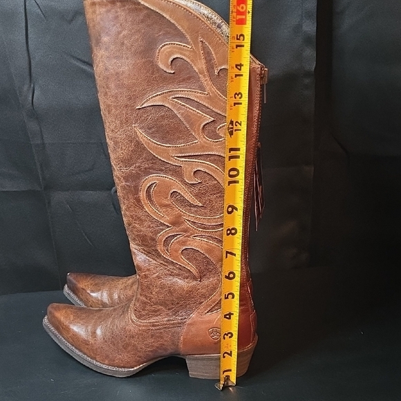 Ariat Brown Heeled Boots - Picture 14 of 16